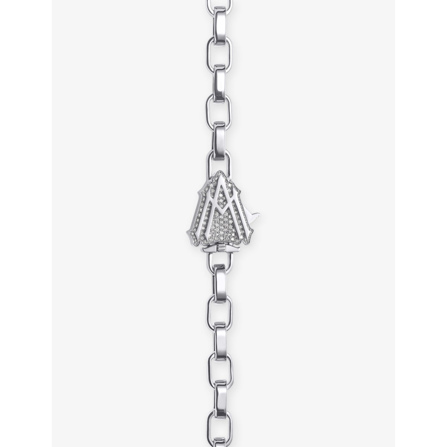 Alex Moss 14ct gold 0.72ct diamond chain necklace - British product