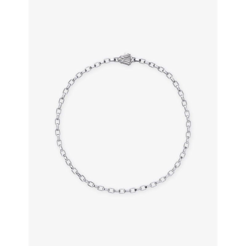 Alex Moss 14ct gold 0.72ct diamond chain necklace - British product