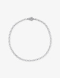 Alex Moss 14ct gold 0.72ct diamond chain necklace - British product