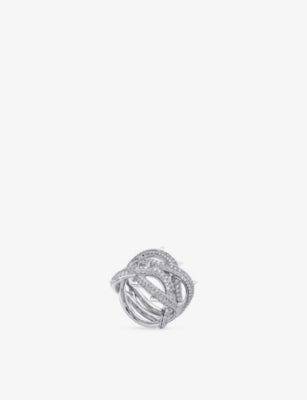 Crown of Thorns 14ct White-Gold And 3.61ct Diamond Ring - 6