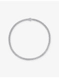 Alex Moss 14ct white-gold diamond necklace 4.96ct (British brand)