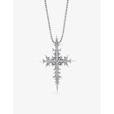Alex Moss Nirvana Cross diamond pendant 14ct white gold, UK version