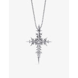 Alex Moss Nirvana Cross diamond pendant 14ct white gold, UK version