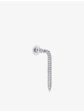 Alex Moss single diamond earring 1.84ct 14ct white gold, UK version