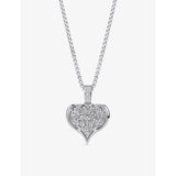 Alex Moss 14ct white gold diamond pendant 1.07ct - British product