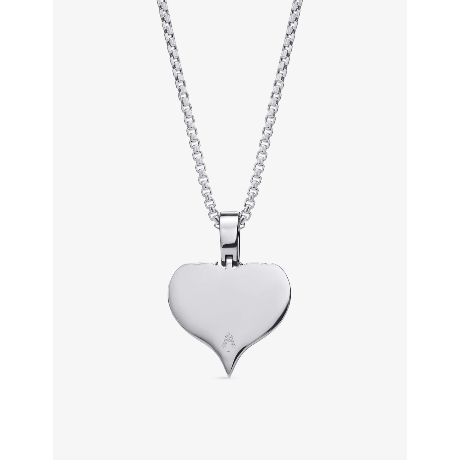 Alex Moss 14ct white gold diamond pendant 1.07ct - British product