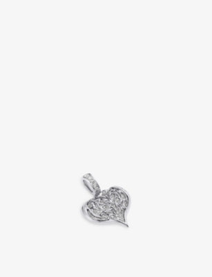 Alex Moss 14ct white gold diamond pendant 1.07ct - British product