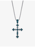 Alex Moss Notre Dame blue diamond pendant 1.10ct, imported from the UK