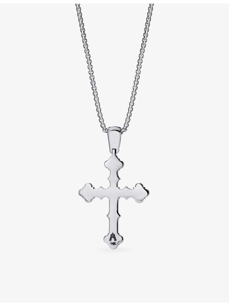 Alex Moss Notre Dame blue diamond pendant 1.10ct, imported from the UK