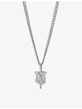 Alex Moss 14ct white gold diamond pendant 0.57ct, UK version