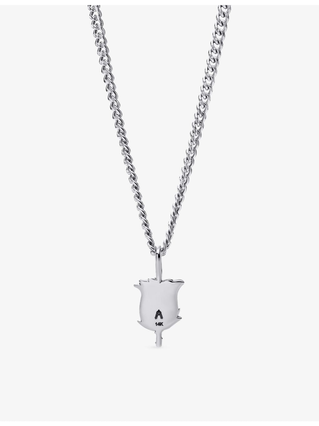 Alex Moss 14ct white gold diamond pendant 0.57ct, UK version