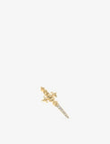 Alex Moss Blade 14ct Gold and 0.44ct Diamond Pendant