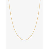 Alex Moss rope chain necklace 14ct yellow gold 50.8cm, UK version