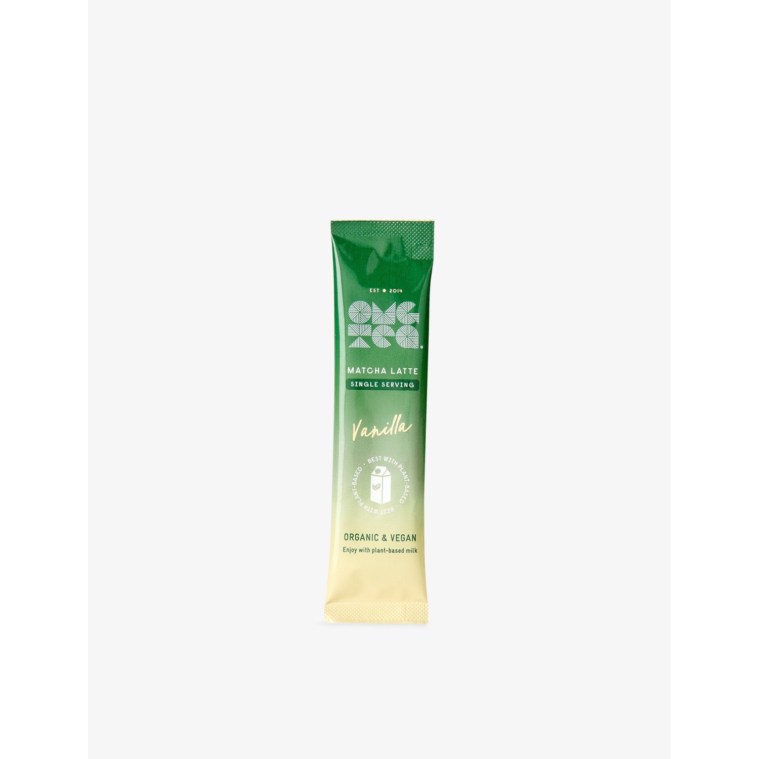 OMGTea matcha latte sachets vanilla 6 x 12g (British brand)