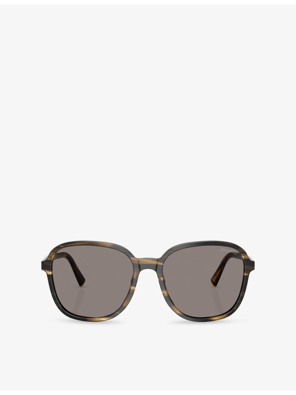Miu Miu MU B01S square acetate sunglasses, UK version