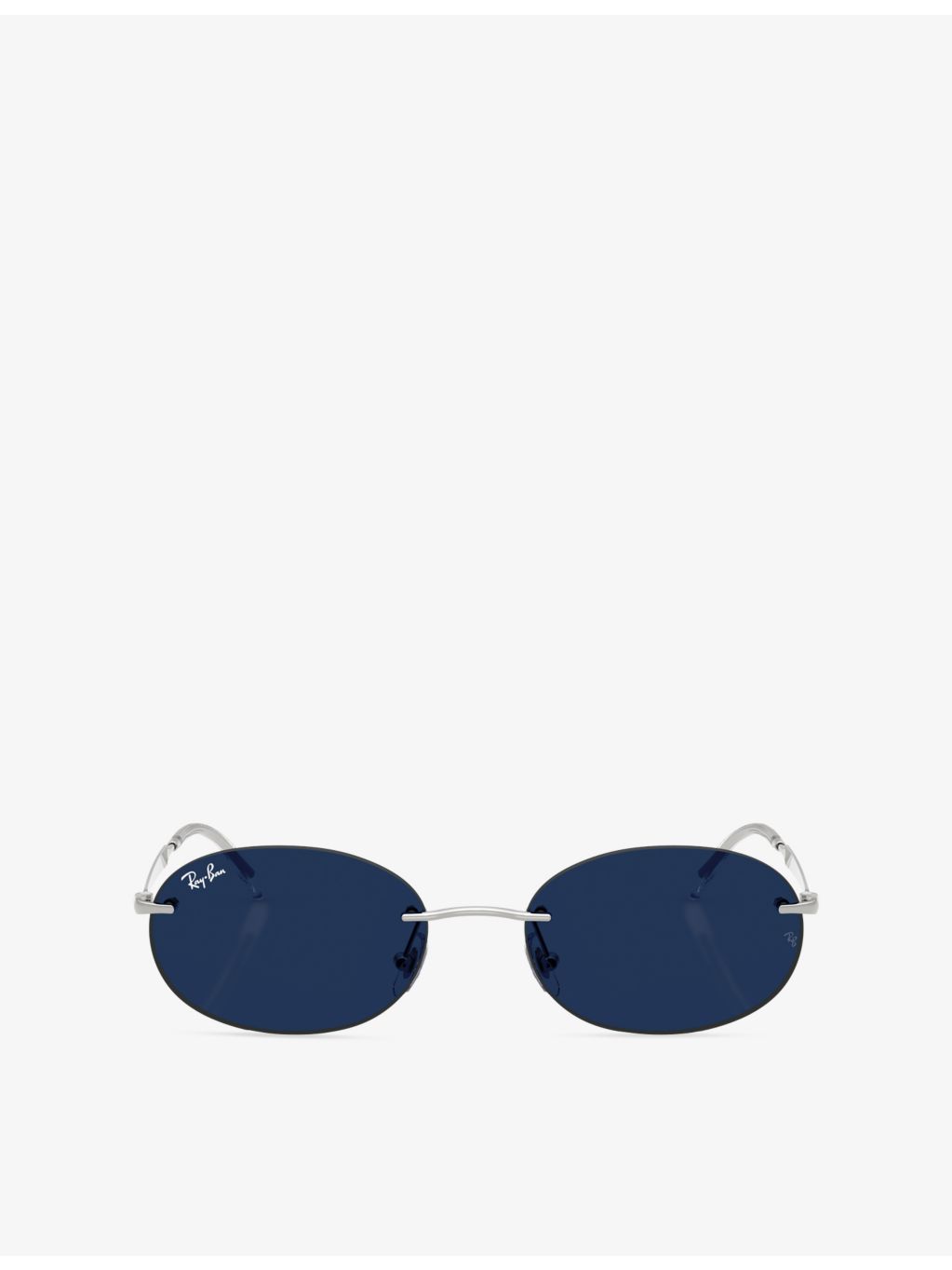 Ray-Ban RB3767 oval metal frame sunglasses, UK version