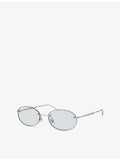 Ray-Ban RB3767 oval metal frame sunglasses, UK version