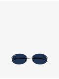 Ray-Ban RB3767 oval metal frame sunglasses, UK version