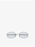 Ray-Ban RB3767 oval metal frame sunglasses, UK version