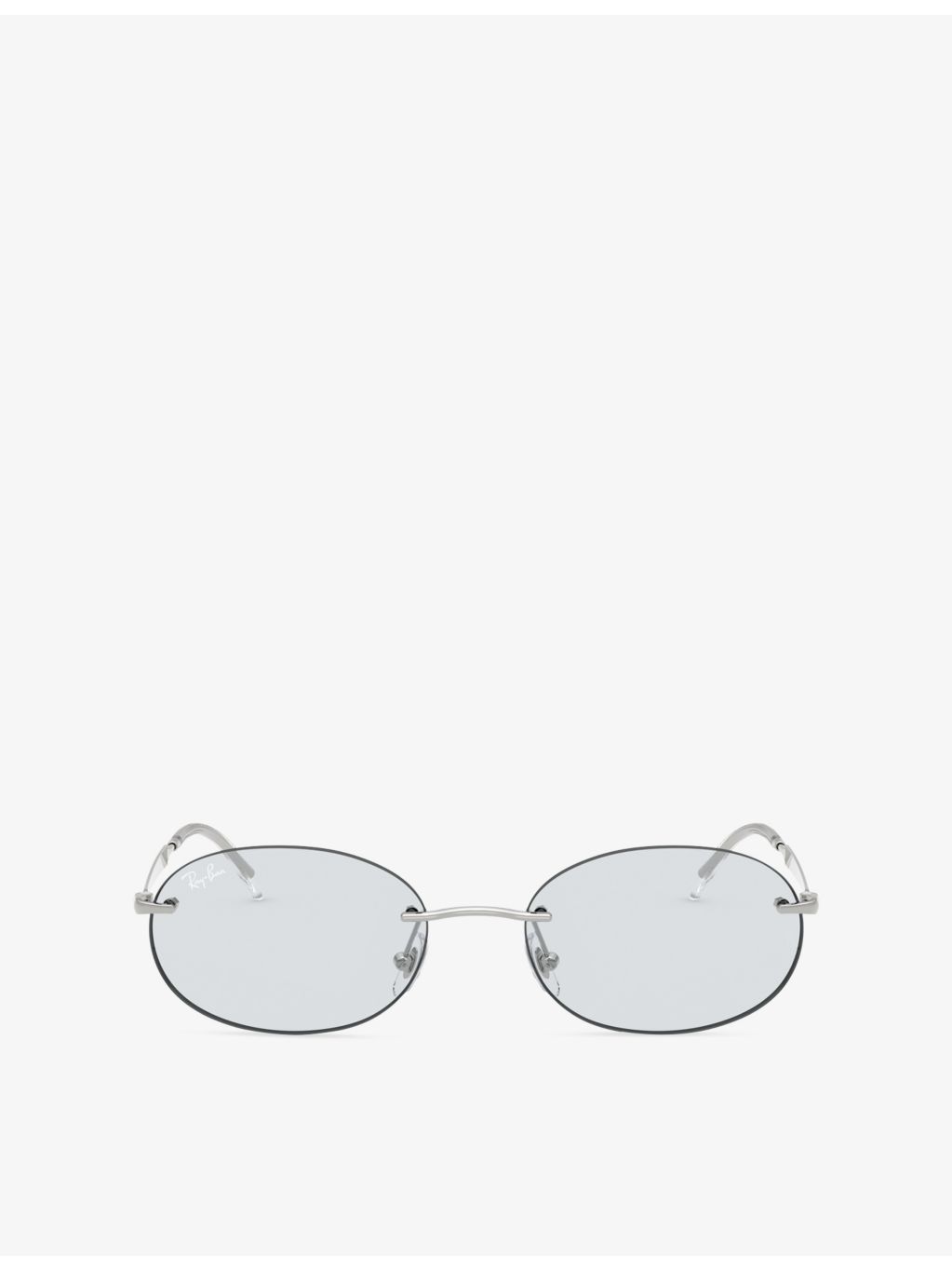 Ray-Ban RB3767 oval metal frame sunglasses, UK version