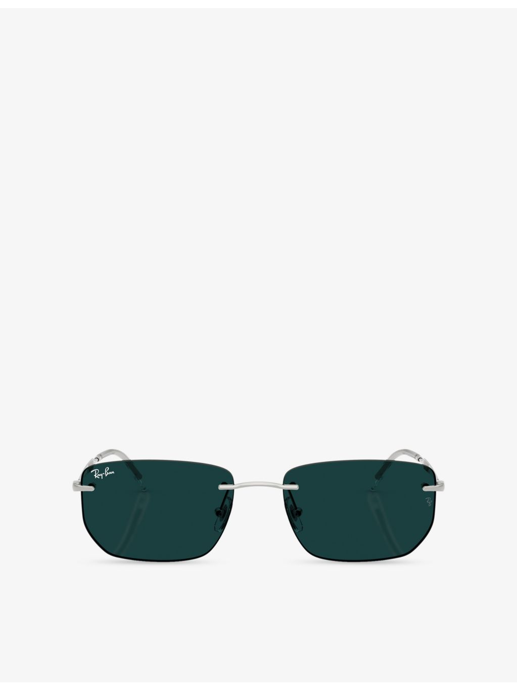 Ray-Ban RB3768 irregular-frame metal sunglasses - British product