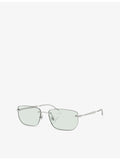 Ray-Ban RB3768 irregular-frame metal sunglasses - British product