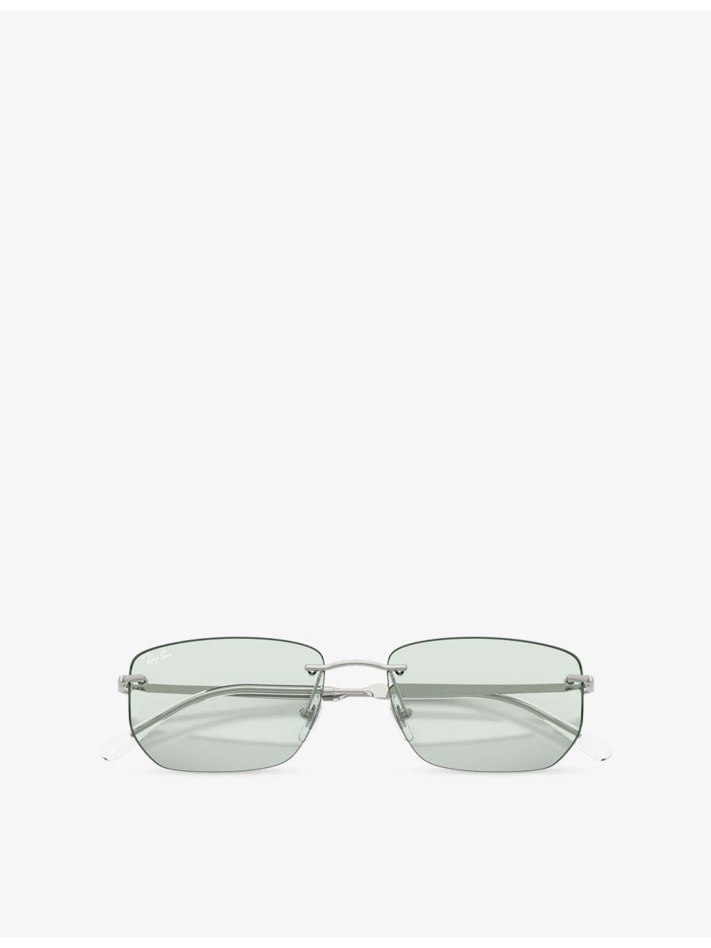 Ray-Ban RB3768 irregular-frame metal sunglasses - British product