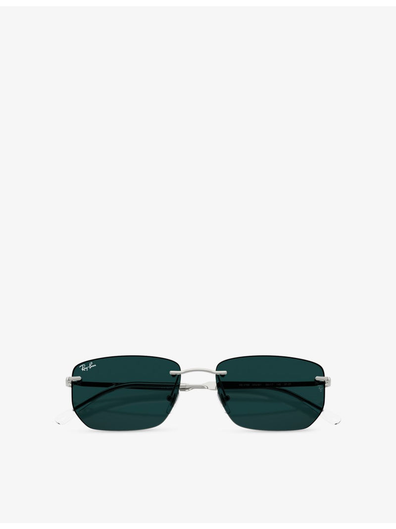 Ray-Ban RB3768 irregular-frame metal sunglasses - British product