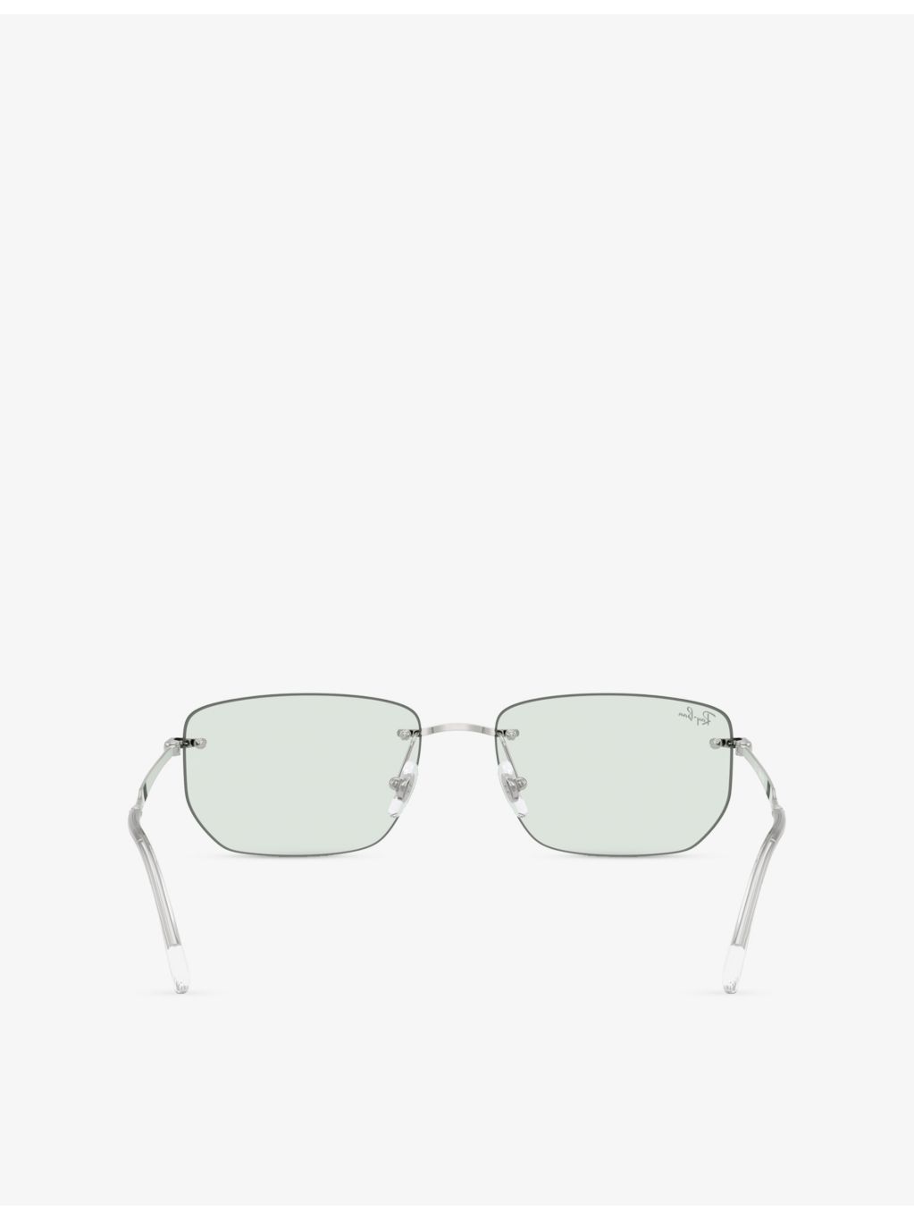 Ray-Ban RB3768 irregular-frame metal sunglasses - British product