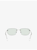 Ray-Ban RB3768 irregular-frame metal sunglasses - British product