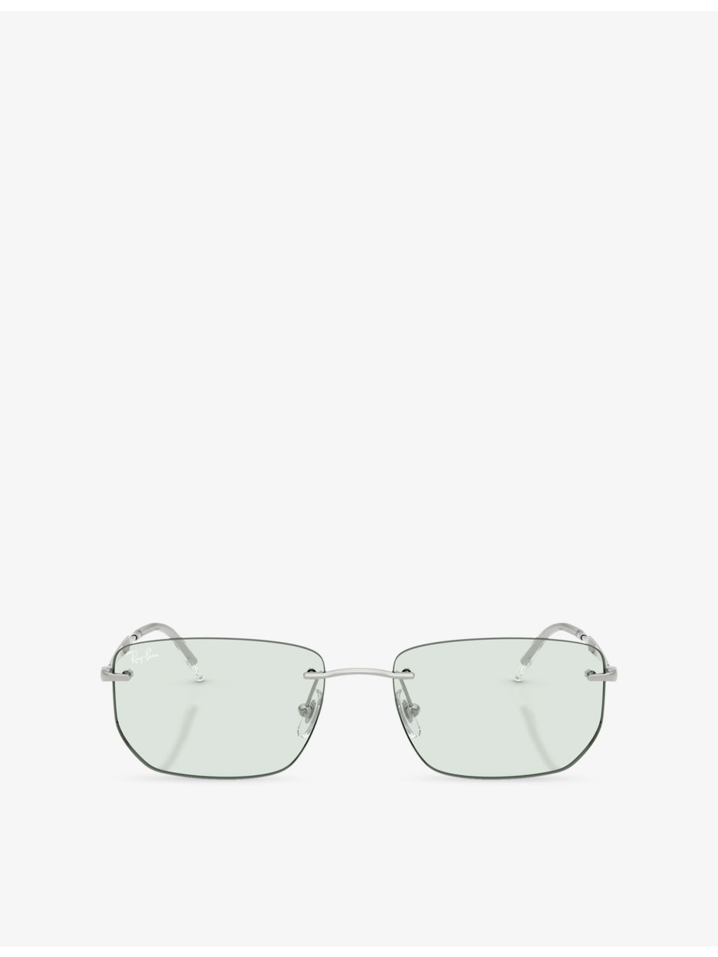 Ray-Ban RB3768 irregular-frame metal sunglasses - British product
