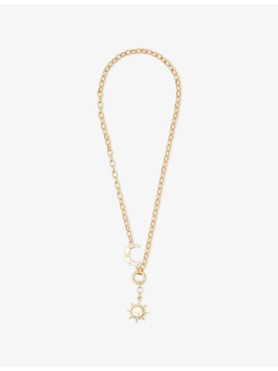 selfridges Soluma Cosmic Oceanus Metal Necklace 50cm- Buy online at McGrocer
