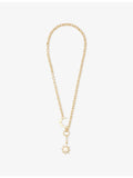 Soluma cosmic metal necklace with cubic zirconia and 50cm chain, UK version