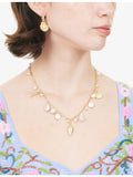 White Prism baroque pearl charm necklace, UK version