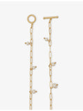 White Prism baroque pearl charm necklace, UK version