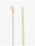 Oceanus sunburst charm metal necklace with adjustable chain (British brand)