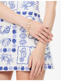Oceanus Pearl Prism metal bracelet 20cm, UK version