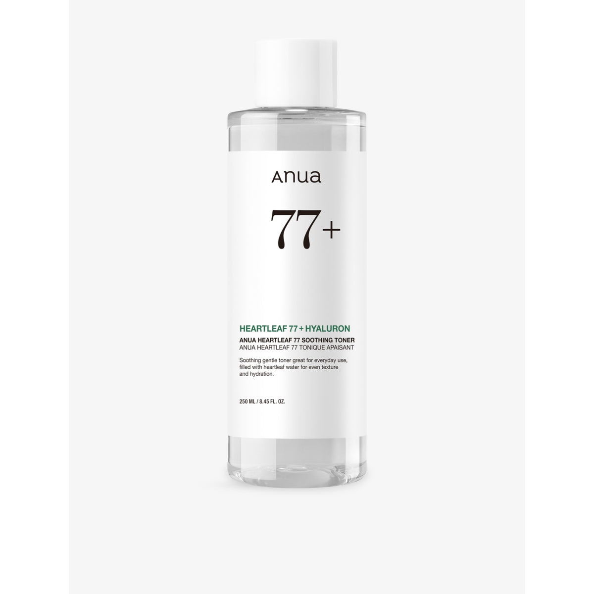 Anua Heartleaf 77% soothing toner 250ml, imported from the UK