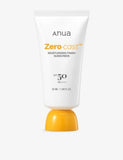 Anua Zero-Cast Moisturising Finish suncream 50ml, imported from the UK