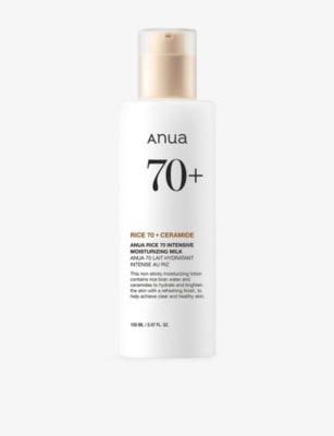 Anua Rice 70 Intensive Moisturising Milk 150ml, imported from the UK