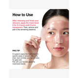 Anua Peach 70 niacin collagen sheet masks, 4-pack, imported from the UK