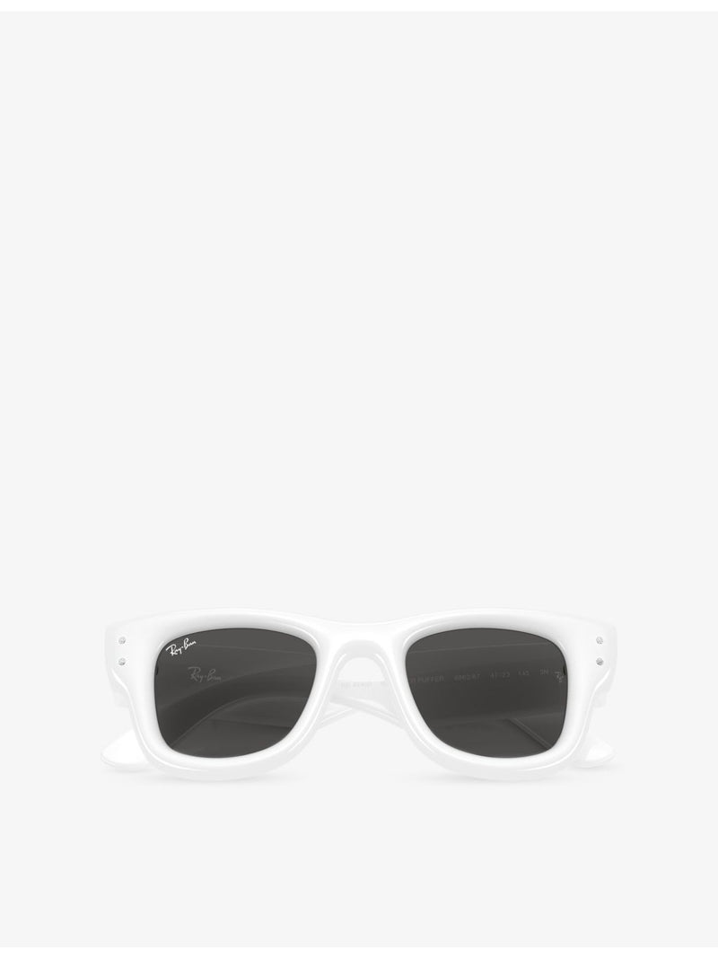 Ray-Ban Wayfarer Puffer acetate sunglasses square frame (British brand)