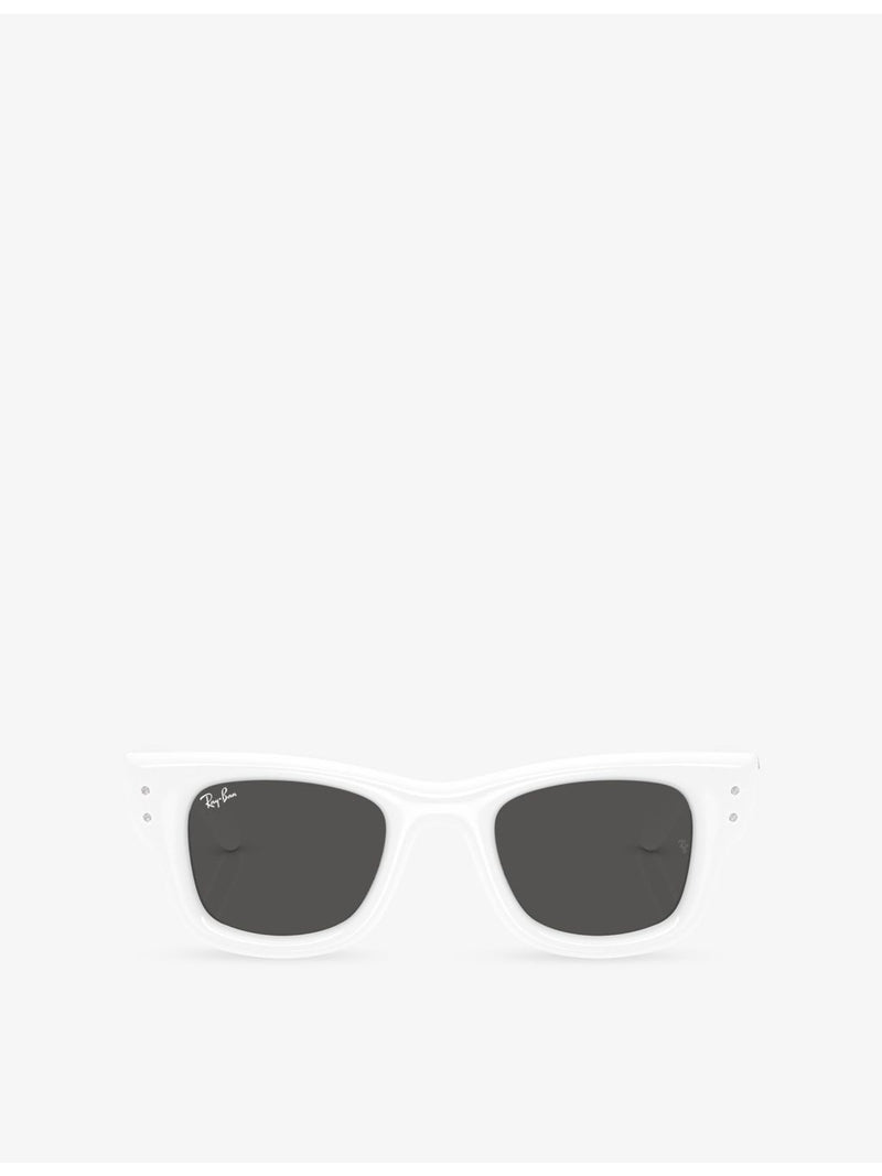 Ray-Ban Wayfarer Puffer acetate sunglasses square frame (British brand)