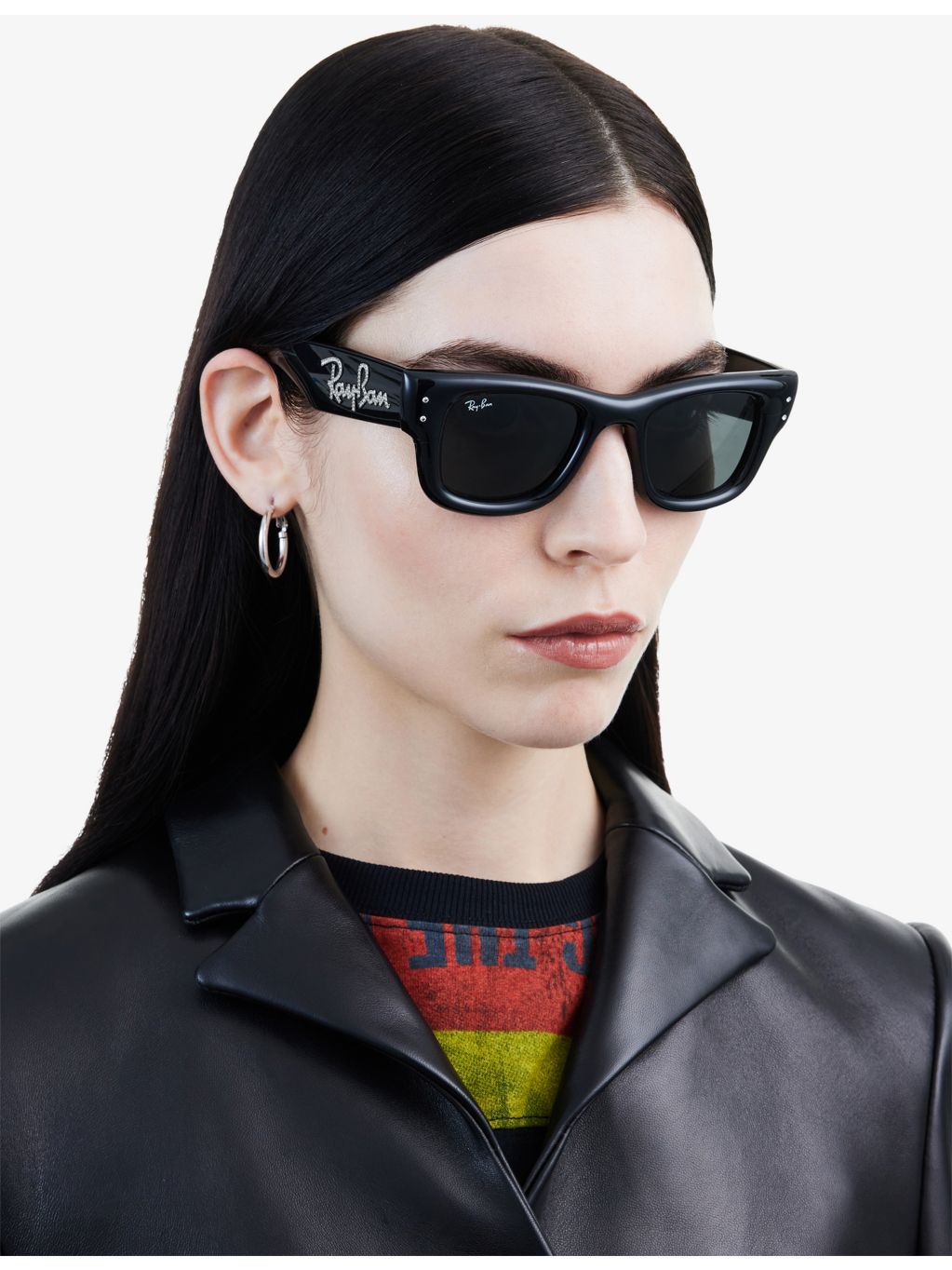 Ray-Ban RB4940B square-frame acetate sunglasses with tinted lenses (British brand)