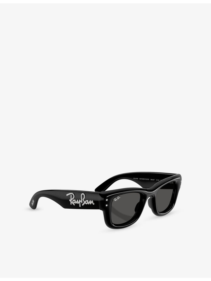Ray-Ban RB4940B square-frame acetate sunglasses with tinted lenses (British brand)