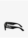 Ray-Ban RB4940B square-frame acetate sunglasses with tinted lenses (British brand)