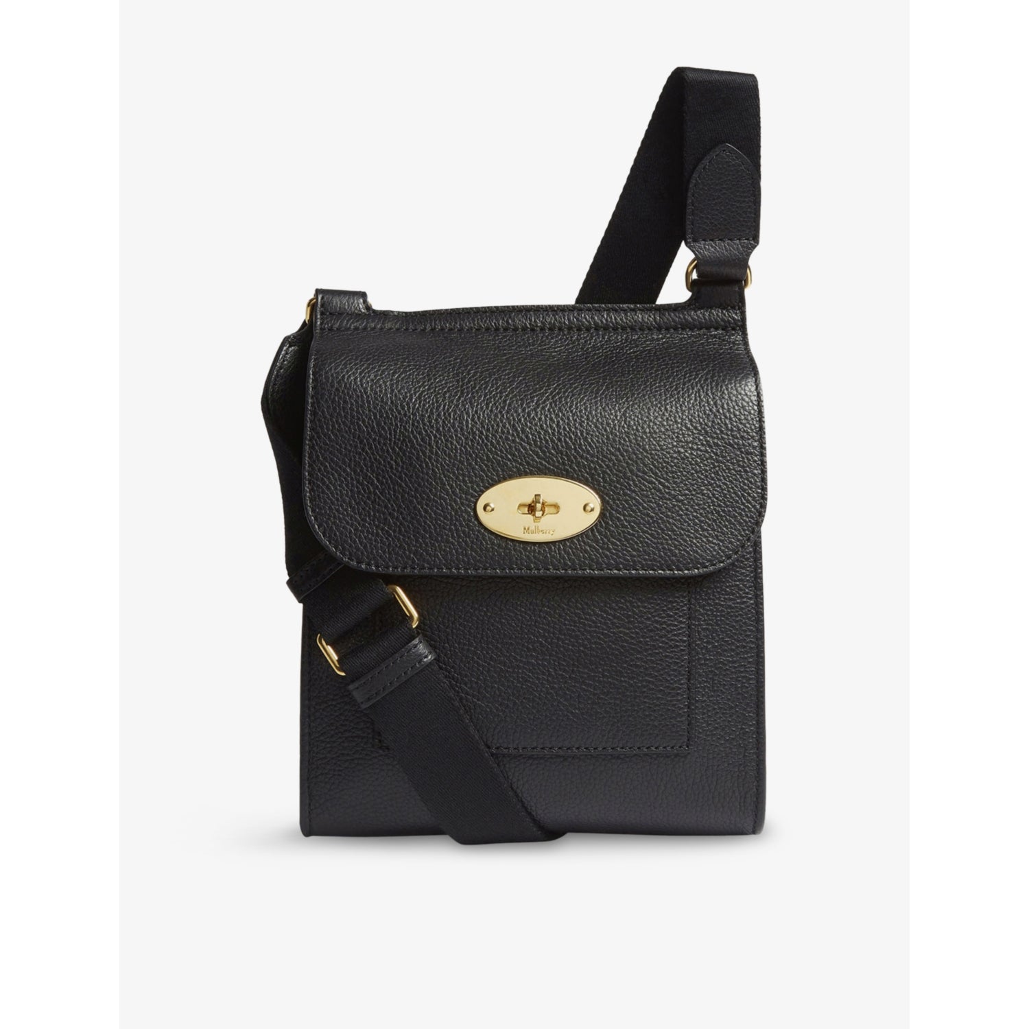 Mulberry Antony small grained-leather messenger bag - British product