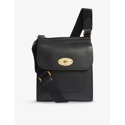 selfridges Mulberry Antony Small Grained-Leather Messenger Bag- Buy online at McGrocer