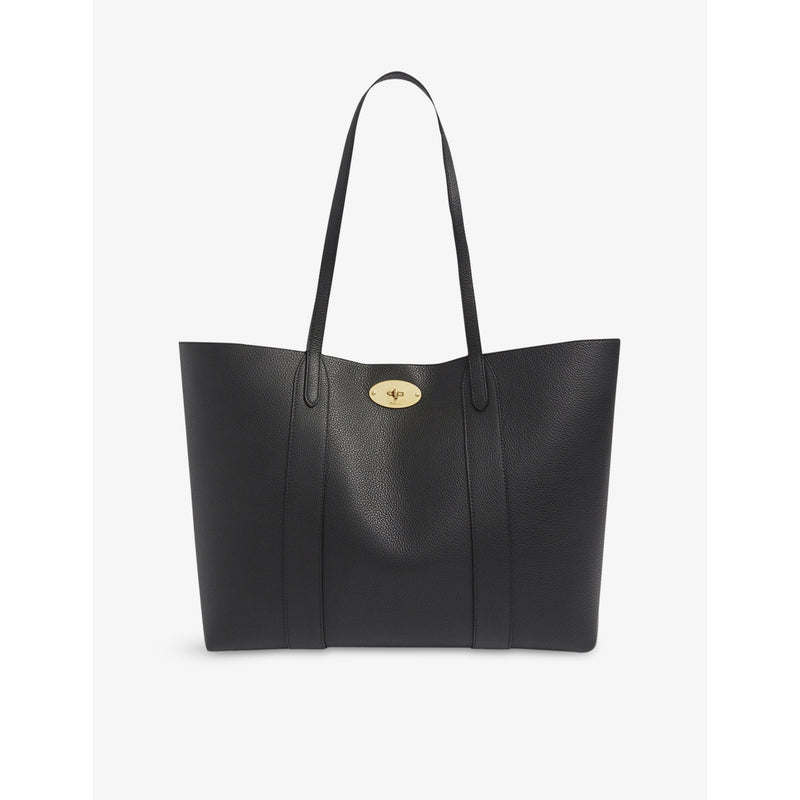 Mulberry Bayswater Small Grained-Leather Tote Bag