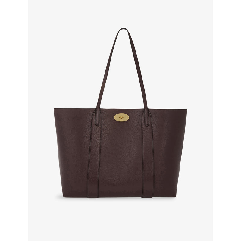 Mulberry Bayswater small grained-leather tote bag - British product